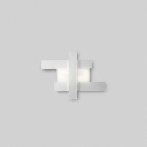 Lampada a soffitto DOHA P/P LED 30W 2620lm 3000K 120° in alluminio e metacrilato bisatinato finitura bianco - Gealuce