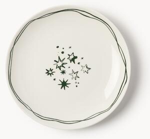 Set di 4 piattini da dessert natalizi di design Clarette di Agathe Marty