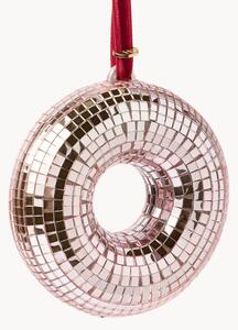 Pallina di Natale scintillante Disco Donut