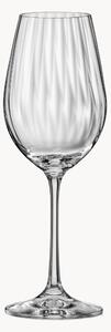 Set di 12 bicchieri da vino in cristallo Optic