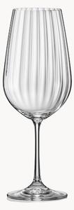 Set di 12 bicchieri da vino in cristallo Optic