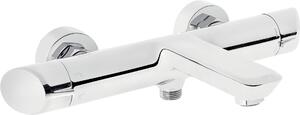 Wall-mounted bathtub mixer
