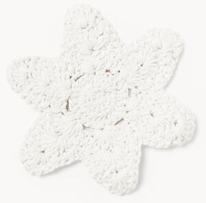 Set di 4 sottobicchieri in cotone fatti a mano Starla
