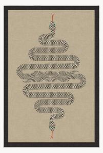 Tappeto a pelo corto lavabile Venom by Jonathan Adler