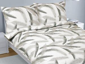 Set di lenzuola in cotone - 1 set 200x220, 70x90 - grigio, bianco