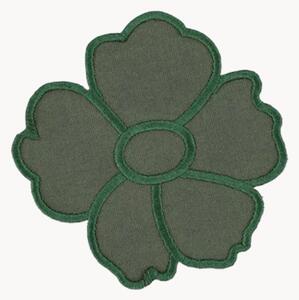 Sottobicchiere in cotone a forma di petalo Daisy