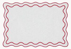 Tovaglietta americana con bordo ricamato Beja
