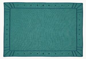 Tovaglietta americana con bordo ricamato Belle Nuit