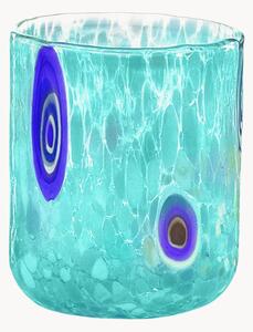 Set di 6 bicchieri in vetro soffiato artigianali Murrine