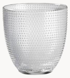 Set di 6 bicchieri in vetro soffiato Trame