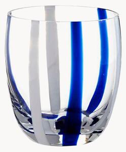 Set di 6 bicchieri artigianali Stripes
