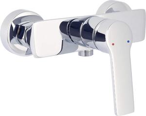 Wall-mounted shower mixer