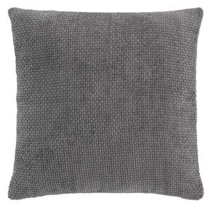 Cuscino decorativo in ciniglia 45x45 cm Leo – douceur d'intérieur