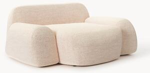Poltrona lounge XL in bouclé Wolke