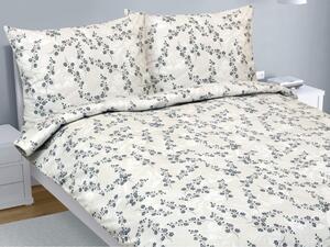 Set di lenzuola in cotone - 1 set 240x220, 70x90 - beige, grigio, rosso