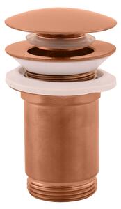 Slezák-RAV: Scarico lavabo CLICK-CLACK 5/4 - ROSA ORO - opaco MD0484ZRK