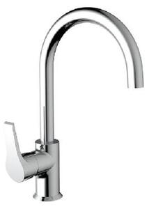 Jika Cube - Miscelatore per lavello, partenza a freddo, cromo H3511W10042611