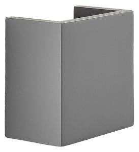 Applique da parete Lindby, Smira, dimmerabile, Grigio, Soggiorno, Cemento, Moderno