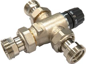 Central thermostatic mixer