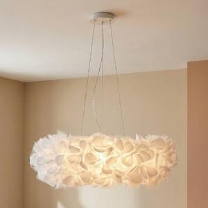 Slamp Lampada a sospensione Clizia Mama Non Mama, dimmerabile, Bianco / Opale, Soggiorno / Sala da pranzo, Plastica, Design, Lampada a sospensione