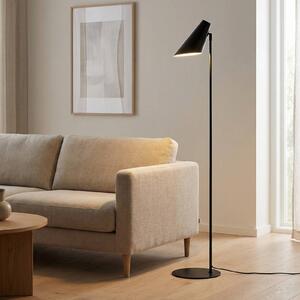 Dyberg Larsen Lampada da terra Cale, Nero, Soggiorno / Sala da pranzo, Metallo, Scandinavo, Lampada da terra