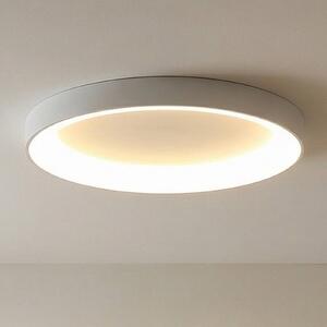 Mantra Iluminación Plafoniera a LED Niseko II, dimmerabile, Bianco / Opale, Soggiorno / Sala da pranzo, Alluminio, Moderno, Plafoniera LED