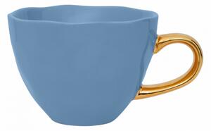 Good Morning - Set 4 Tazze Da The Blu Pacific, Diametro 11 Cm