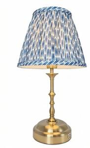 Lampade da tavolo a LED dorate (a batteria e con alimentazione di rete)