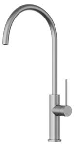 Granitan | Miscelatore da cucina - Rubinetto girevole - Rubinetto girevole a 360° - Cromo - Risparmio idrico - Stile loft - SLIM