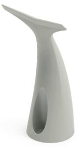 Portaombrelli design in Polietilene PINA Dimensioni 24x35xh100 cm � leggero e facile da trasportare colore Argento