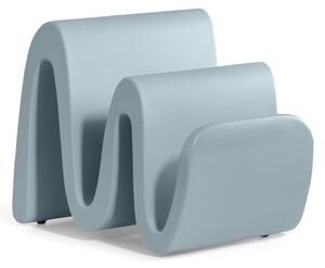 Portariviste in Polietilene WAVE come un onda Sinuosa Dimensioni 38x35.5x h 35 cm Stile vivace e moderno