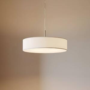Lampada a sospensione Sebatin Lindby, dimmerabile, Crema / Ambra, Cucina, Tessuto / Stoffa / Seta, Moderno, Lampada a sospensione
