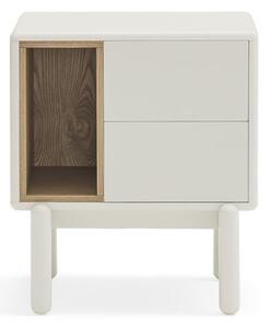 Comodino color crema Corvo – Teulat