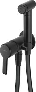 Concealed bidet mixer with bidetta shower head