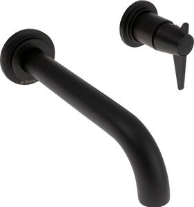Concealed washbasin mixer