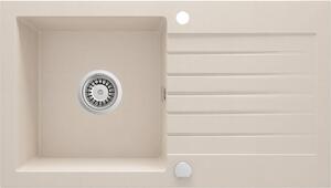 1-bowl granite sink with drainer