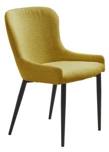 Sedia da pranzo gialla Ontario - Unique Furniture