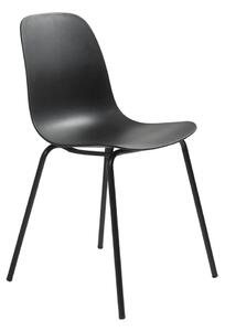 Sedia da pranzo nera Whitby - Unique Furniture