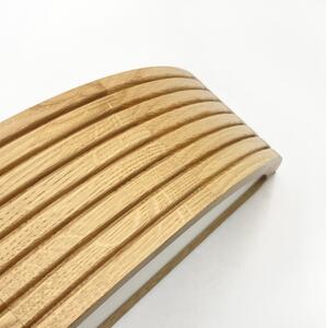 Brilagi - Lampada da parete LED CARVALHO MODERN 3xE27/60W/230V rovere