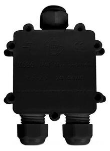 Scatola di giunzione impermeabile IP68 nero