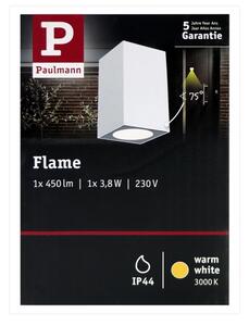 Paulmann 94329 - LED/3,8W IP44 Applique da esterno FLAME 230V bianca