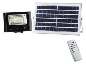 Faretto solare LED dimmerabile 12W 3,2V 6000K IP65 con telecomando