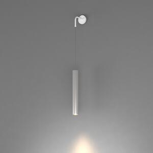 Applique Industrial-Minimal Xeana Metallo Bianco Alluminio 1 Luce Gu10