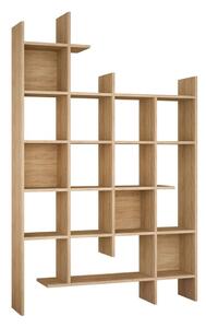 Libreria colore naturale in rovere 122x188 cm Manco - Kalune Design