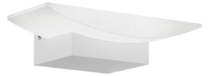 Applique Minimal Metrass Alluminio Bianco 1 Luce Led Integrato 5,6W