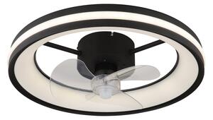 Globo 03651 - Plafoniera LED con ventilatore GATIAN LED/30W/230V nero + +TC