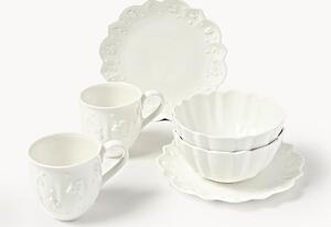 Set da colazione in porcellana Toy's Delight, 2 persone (6 pz)