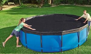 Copertura per piscina con struttura di 305 cm di diametro
