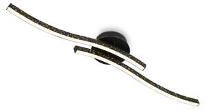 Briloner 3718-025 - Lampadario a plafone LED REY 2xLED/6W/230V nero