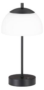FH Lighting Lampada da tavolo LED Riva, nera, CCT, dimmerabile, altezza 35cm